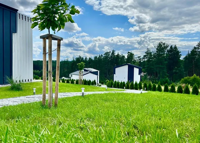 Casa Kashubia - Nowoczesny Nad Jeziorem - Cisza Natura I Komfort Semesterbostad