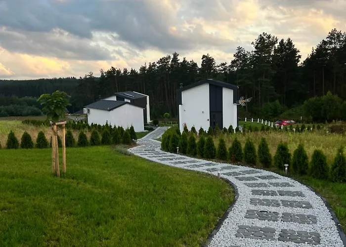 Semesterbostad Casa Kashubia - Nowoczesny Nad Jeziorem - Cisza Natura I Komfort *