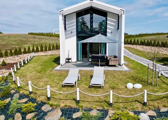 Semesterbostad Casa Kashubia - Nowoczesny Nad Jeziorem - Cisza Natura I Komfort Brzezno Szlacheckie