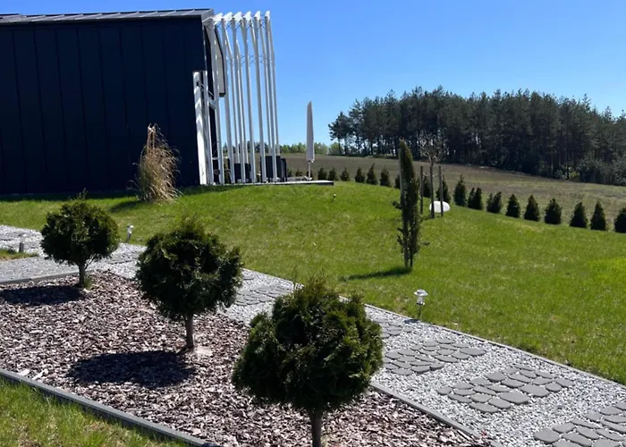 Casa Kashubia - Nowoczesny Nad Jeziorem - Cisza Natura I Komfort Semesterbostad