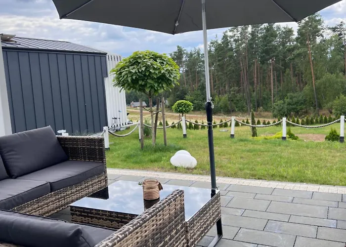 Semesterbostad Casa Kashubia - Nowoczesny Nad Jeziorem - Cisza Natura I Komfort *